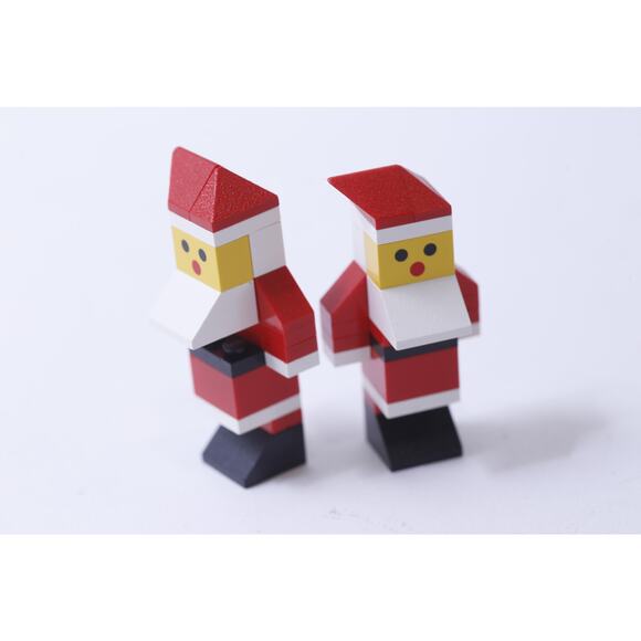1980s, Lego, Santa, Parts. Small, PVC Figure, Lot, Vintage, Toy, Collectible, , - Picture 2 of 5